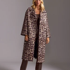 MANTEAU LONG LÉOPARD PHARELL WILD