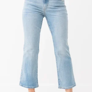 Le jeans bottillon délavé | Modèle Kick boot