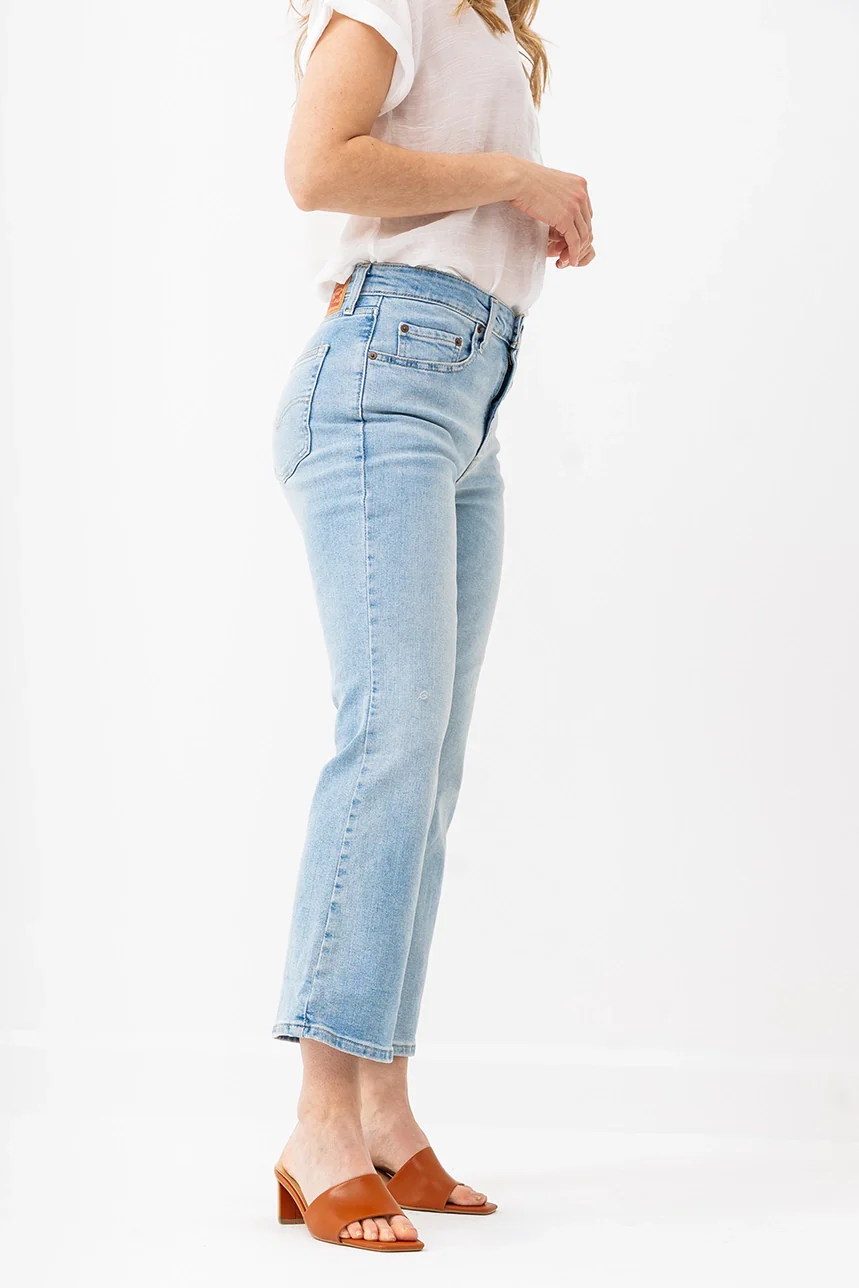 Le jeans bottillon délavé | Modèle Kick boot – Image 2