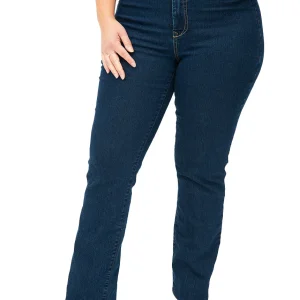 Jeans jambe droite | Taille haute