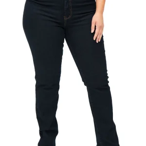 Jeans jambe droite | Taille haute