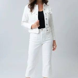 Le jeans large écourté | Modèle Lily