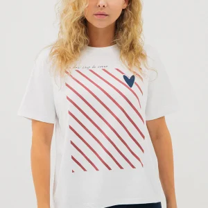Le t-shirt “Boxy” imprimé