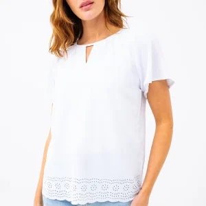 La t-shirt ample finition découpée