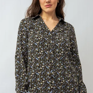 La blouse imprimée petites fleurs
