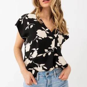 La blouse ample fleurie