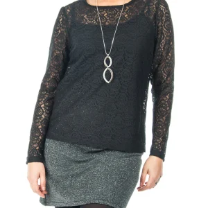 Blouse en dentelle | Fabriquée au Québec