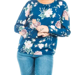 Blouse à imprimé floral
