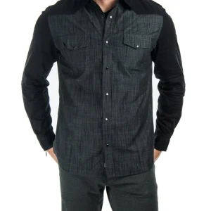 Chemise à rayures à coupe ajustée