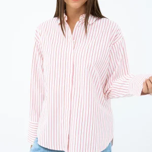 La blouse en popeline à rayure par JJXX | Modèle Caro