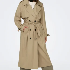 Le manteau Trench-coat beige