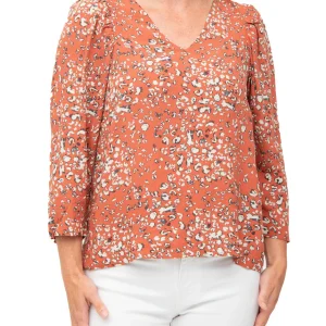 Blouse à imprimé abstrait | B.Young