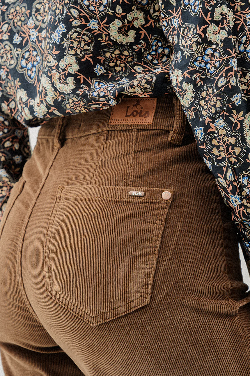 Le pantalon en velours côtelé Lois | Modèle Robie – Image 3