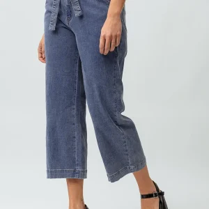 Le jeans court large Lois | Modèle Gaucho