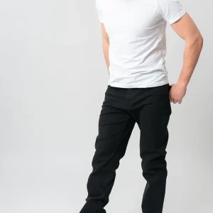 Le jeans droit taille régulière | Modèle Tremblay