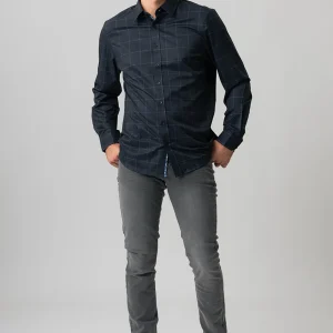 Le jeans étroit taille régulière | Modèle Gagnon