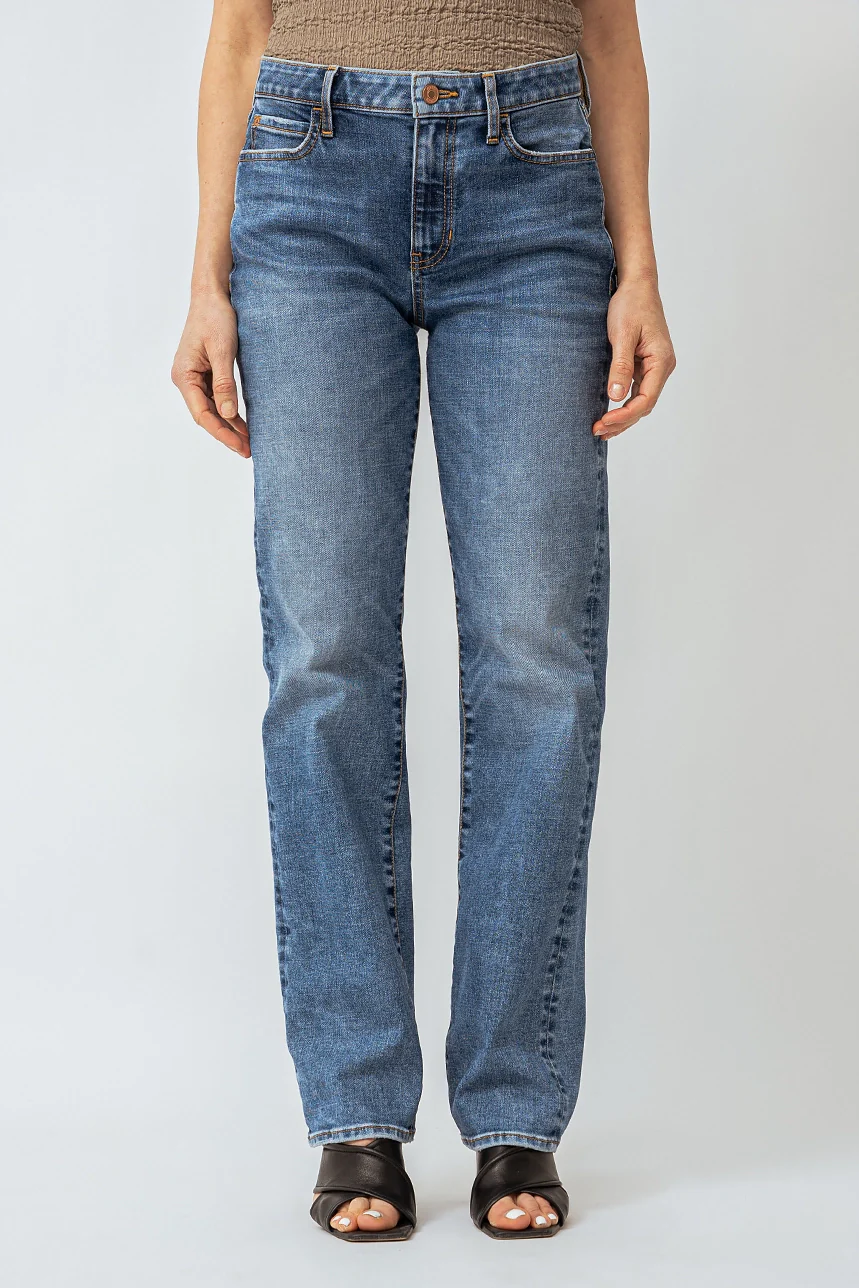 Le jeans droit taille haute | Modèle 1981 straight – Image 2