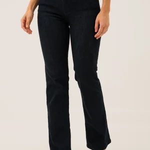 Le jeans semi-évasé bleu foncé | Modèle Sexy Boot